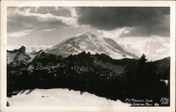 Mt. Rainier from Chinook Pass Washington Postcard Postcard Postcard