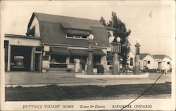 Hutton's Tourist Home - Water & Electric Postcard