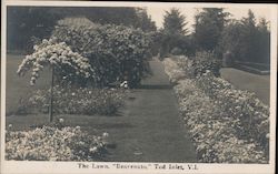 The Lawn "Benvenuto" Postcard