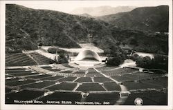 Hollywood Bowl Postcard