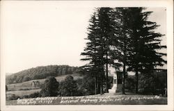 General Braddock's Grave and Monument Uniontown, PA Postcard Postcard Postcard