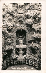 Cross Station of Grotto Postcard