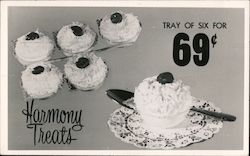 Harmony Treats, Six for 69 cents - Bresler's Ice Cream Chicago, IL Advertising Postcard Postcard Postcard