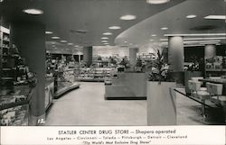 Statler Center Drug Store Los Angeles, CA Postcard Postcard Postcard