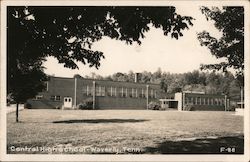 Central High School Postcard