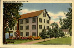 Maranacook Lodge Maine Postcard Postcard