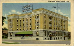 Hotel Antlers Lorain, OH Postcard Postcard