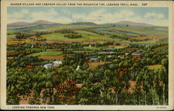 Shaker Village And Lebanon Valley Postcard