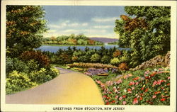 Greetings From Stockton Postcard