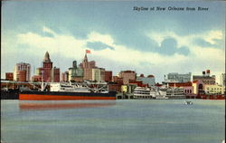 Skyline Of New Orleans Postcard