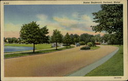 Baxter Boulevard Postcard