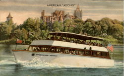 American Adonis Boats, Ships Postcard Postcard