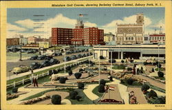 Miniature Golf Course Postcard