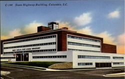 State Highway Building Columbia, SC Postcard Postcard