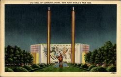 Hall Of Communications Postcard