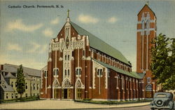 Catholic Church Postcard