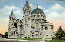 Catholic Cathedral Postcard