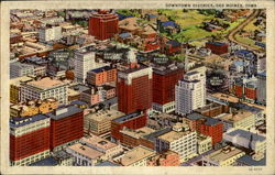 Downtown District Postcard