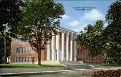 County Court House Postcard