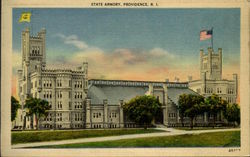 State Armory Postcard