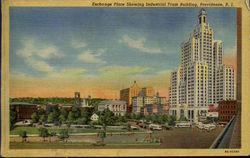 Exchange Place Showing Industrial Trust Building Postcard