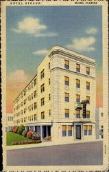 Hotel Strand, 226 N. E. 2nd Street Miami, FL Postcard Postcard