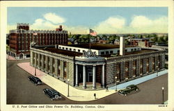 U. S. Post Office And Ohio Power Co. Building Postcard