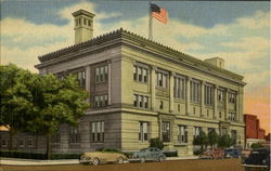 U. S. Post Office And Court House Postcard