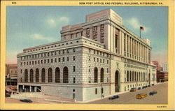 New Post Office And Federal Building Pittsburgh, PA Postcard Postcard