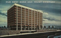 Old Kent Bank and Trust Company Grand Rapids, MI Postcard Postcard Postcard