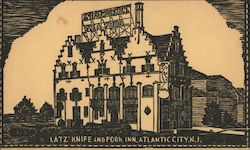 Milton Latz' Knife and Fork Inn Postcard