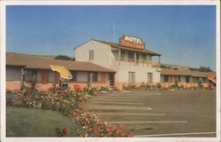 Motel Western Shores Postcard