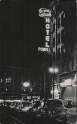 Powell Hotel Postcard