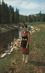 Nora Begay, Miss Indian America XVIII Women Archie L. Nash Postcard Postcard Postcard