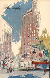 Hotels Ambassador Chicago Postcard