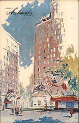 Hotels Ambassador Chicago Postcard