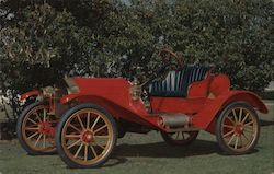 1910 Metz; 23 Horsepower Al Shallock Ford Postcard