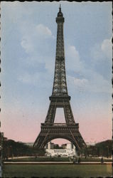 Souvenir de la Tour Eiffel Postcard