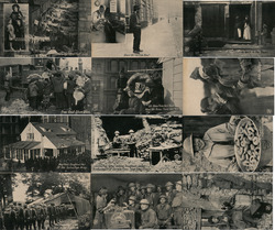 Lot of 12: Salvation Army WWI Postcards, Social History, Slums Postcard