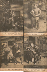 Set of 4: Scenes from The Littlest Rebel by Edward Peple Theatre Postcard Postcard Postcard