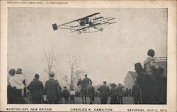 Aviation Day in New Britain Postcard