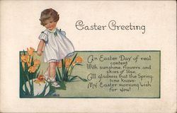 Easter Greeting Postcard