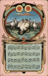 The Geese in the Bog - An Irish Jig Postcard