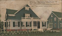 The Lowe Brothers Company, Paintmakers-Varnishmakers - View of Painted House Postcard