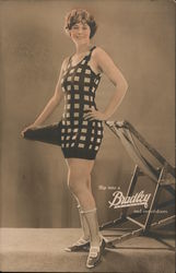 Slip Into a Bradley and Out of Doors - Bradley Bathing Suits Advertising Postcard Postcard Postcard