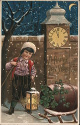 A Happy New Year Postcard