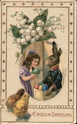 Easter Greeting Postcard