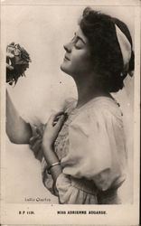 Miss Adrienne Augarde Actresses Postcard Postcard Postcard