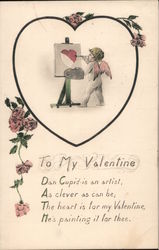 To My Valentine Postcard