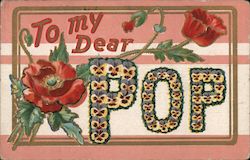 To My Dear Pop Postcard